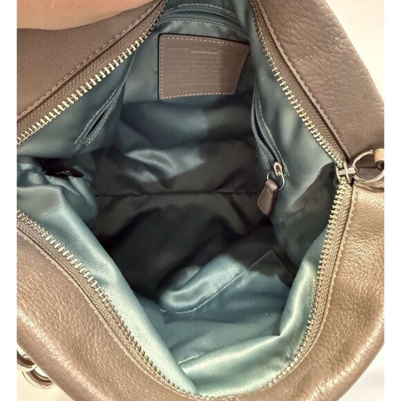 Coach Womens Brooke Hobo Pebble Leather Purse Shoulder Bag 14142m Carry All - Picture 10 of 15